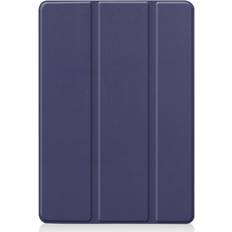 MTK Apple iPad 10.2 Tabletetuier MTK Ipad 10.2 2021/2020/2019 Slim Fit Tri-fold Fodral -mörkblå