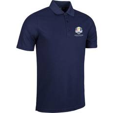 Glenmuir Mens Performance Pique Golf Polo Shirt Navy