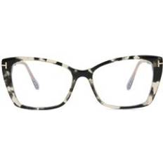 Tom Ford Damen Brillen & Lesebrillen Tom Ford Brille FT5893-B 005 havanna