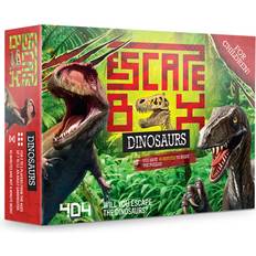 Board Games Asmodee 404 on the Board Escape Box Dinosaurs Room in a Fun for Family Game Night Puzzle Solving Kids and Adults Ages 5 2-5 Players Average Playtime 45 Minutes Made by Board, Multicolor QCQEB02EN