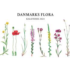 Danmarks flora Kalender 2024. Bog, Indbundet, Dansk