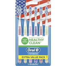 Procter & Gamble Healthy Clean Toothbrushes, Medium Bristles, 6 Count Assorted