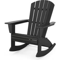 Polywood Nautical Curveback Adirondack Rocking