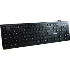 Keyboards VicTsing Usb wired keyboard layout resist