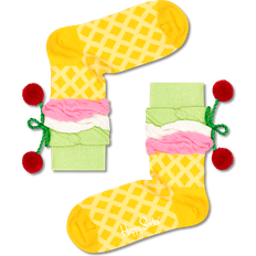 Happy Socks Gelbe Eiscreme Kindersocken