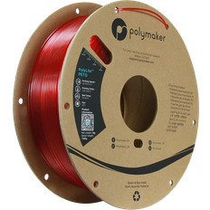 Impresión 3D Polymaker PETG Translucent Red 1.75 mm 1000 g