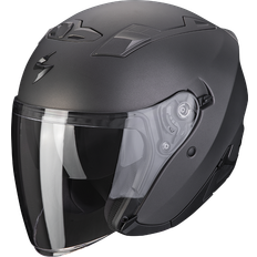 Women Motorcycle Helmets Scorpion EXO-230 Matt Anthracite Jet Helmet Grey Woman, Man