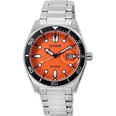 Watches Citizen eco-drive orange aw1760-81x 100m