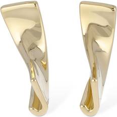 Jacquemus Gold Le Chouchou 'Les Boucles J' Earrings 270 Light Gold UNI