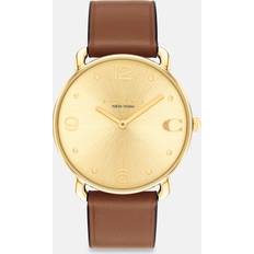 Unisex Watch Straps Coach Elliot Watch, 36mm Saddle