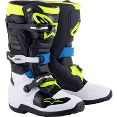 Alpinestars Tech 7S Cross Boots - Blue/Gol Børn