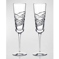 Champagne Glasses Waterford Aran Crystal Flutes Champagne Glass 2pcs
