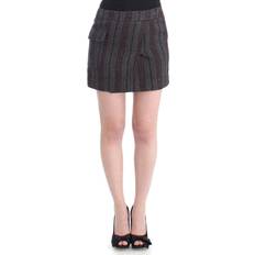 Grey - Midi Skirts Costume National Gray wool mini skirt IT40