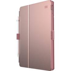 Computer Accessories Speck iPad 10.2" Stylefolio with Microban Metal Gold Rose/Lipstick