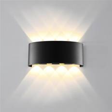 Ranpo Modern LED Black Shell/Warm White Wall light