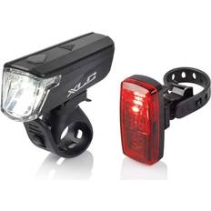 XLC Luci per Bicicletta XLC Kit di illuminazione per tutte le moto CL-S20 Capella Noir