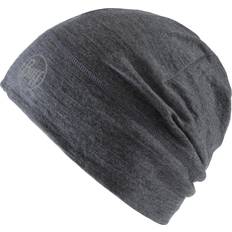 Dam - Ull Mössor Buff Lightweight Merino Beanie Solid Grey