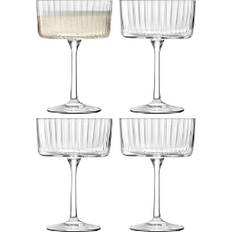 LSA International Gio Line Cocktailglas Champagneglas 4stk
