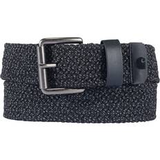 Carhartt Men Belts Carhartt Men's Belt, Rugged Flex Nylon Cord Braided Black