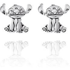 Earrings Disney girl's lilo and stitch sterling silver 3d stud earrings