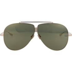 Valentino XVI 64MM Aviator Dark Blue