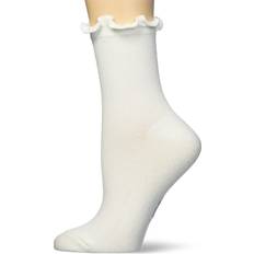 UGG Karsyn Lettuce Edge Socks - White