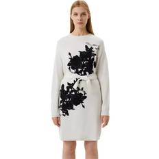 Love Moschino Kläder Love Moschino White Polyamide Dress IT44