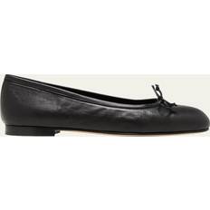 Men - Rubber Ballerinas Manolo Blahnik Veralli Leather Flat