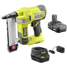 Power Tools Ryobi ONE+ P361 18-Gauge Narrow Crown Stapler Kit