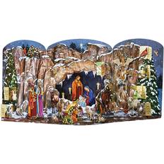 Calendriers de l'Avent Calendrier Avent de la Nativit 2024 O Holy Night 8 3/4 pouces