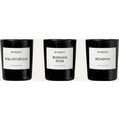 Cuir Bougies Parfumées Byredo Mini Candles Set Bougie Parfumée