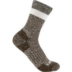 Carhartt Dam Strumpor Carhartt Women's Midweight Crew Socks Brown