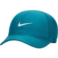 Turquoise - Women Accessories Nike Dri FIT Club Unstructured Featherlight Cap - Photo Blue/White