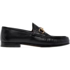 Low Shoes on sale Gucci Horsebit 1953 leather loafers black