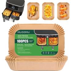 Air Fryer Disposable Paper Liners for Ninja Dual