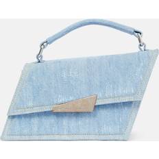 Acne Studios Axelremsväskor Acne Studios Schultertasche Distortion Mini blau Einheitsgröße