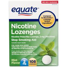 Nicotine Lozenge Stop Smoking Aid, Mint Flavor 2 mg 108 Lozenges