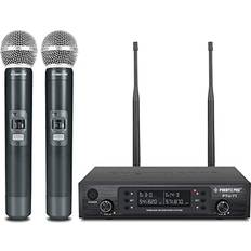 Phenyx Pro Phenyx Pro Wireless Microphone System Dual UHF Cordless Mic PTU-71