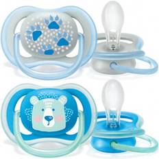 Avent Chupetes Avent Chupete Ultra Air Happy 6-18m Azul 2uds