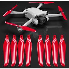 Master Airscrew DJI Mini 3 Pro Stealth Upgrade Propellers Propeller till DJI Mini 3 Pro Röd Kit 4-Pack