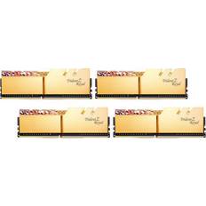 G.Skill 32GB DDR4 Trident Z Royal Gold 3600Mhz PC4-28800 CL14 1.45V Quad Channel Kit 4x8GB F4-3600C14Q-32GTRGB