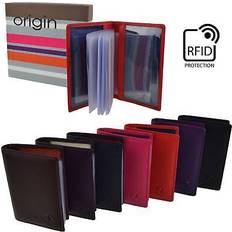 Mala Leather läder RFID skydd kreditkortsväska ursprungskollektion gåva