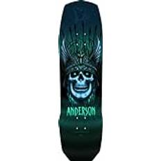 Powell Peralta Andy Anderson Heron Skull Teal 9.125" Deck