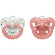 Nuk Pacifiers & Teething Toys Nuk Signature Baby Dummy Soothes 2 Count