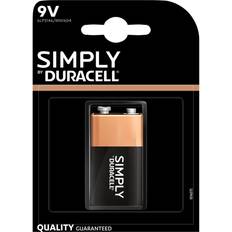 Duracell Plus 9 V Alkalisk Batteri 1 pk