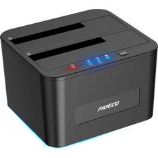 Fideco hard drive docking station, usb 3.0 3.