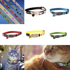 Cat - Dog Collars & Leashes Pets Rogz collar with bell reflectocat reflective release breakaway collars