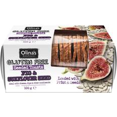 Baby Food & Formulas Olinas bakehouse gf fig & sunflower toasts 100g