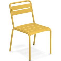 Jaune Chaises de Jardin Emu Star Chaise, Curry Chaise de jardin pour repas