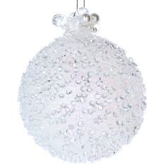 Glass Christmas Tree Ornaments Decoris Bauble Glass Pearls Christmas Tree Ornament